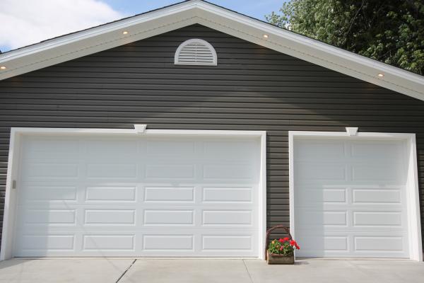 16x8 and 8x8 Raised Panel Garage Doors