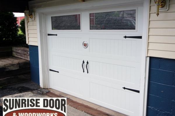 9x6.6 CHI Model 5983 Door w-Florence Designer Glass Newfane NY
