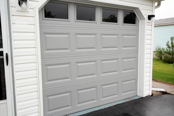 8x7 Raised Panel Garage Door