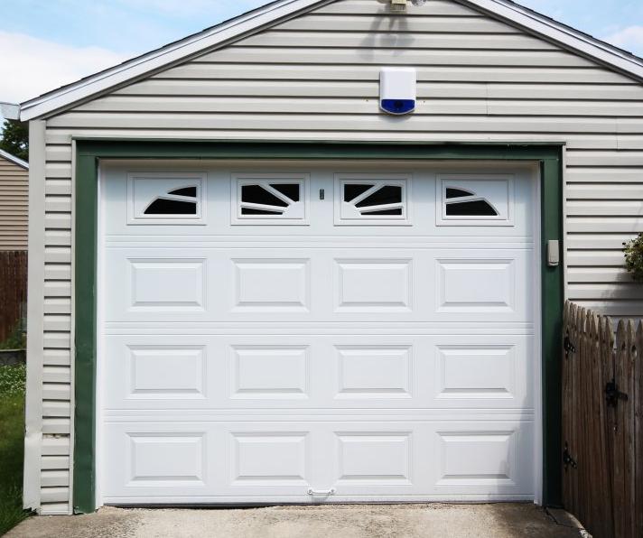 9X7 CHI Overhead Door w-Sunburst Decorative Inserts Niagara Falls NY